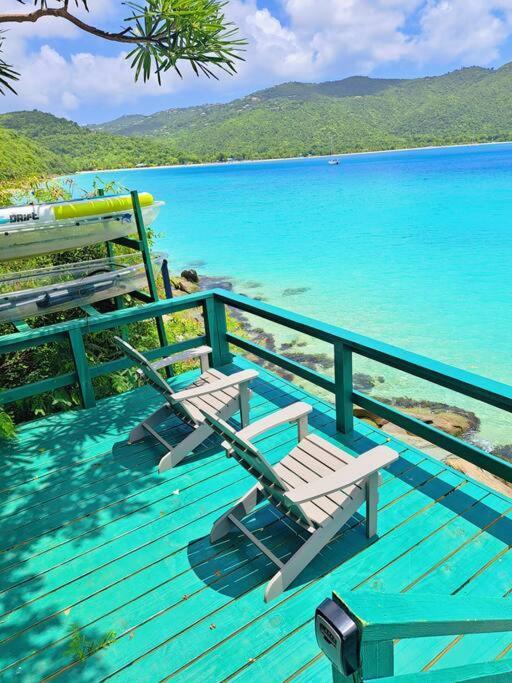 Sailfish Villa Luxury Beachfront Estate Magens Bay Cruz Bay ภายนอก รูปภาพ