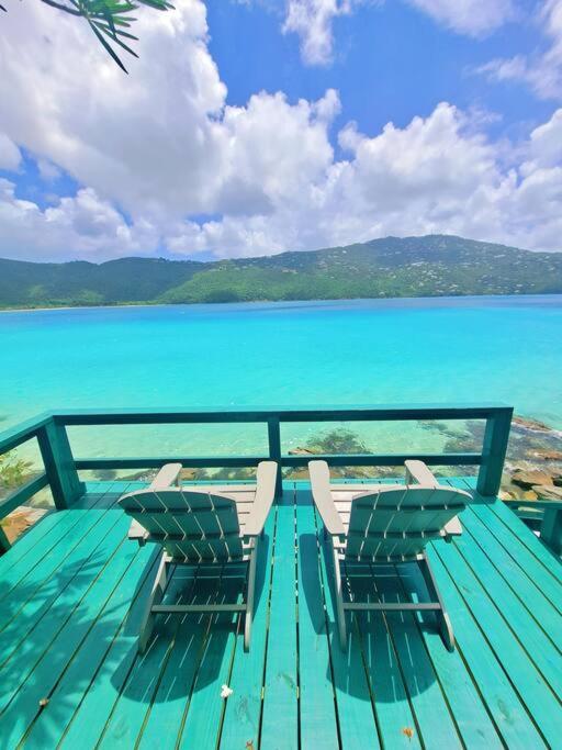 Sailfish Villa Luxury Beachfront Estate Magens Bay Cruz Bay ภายนอก รูปภาพ