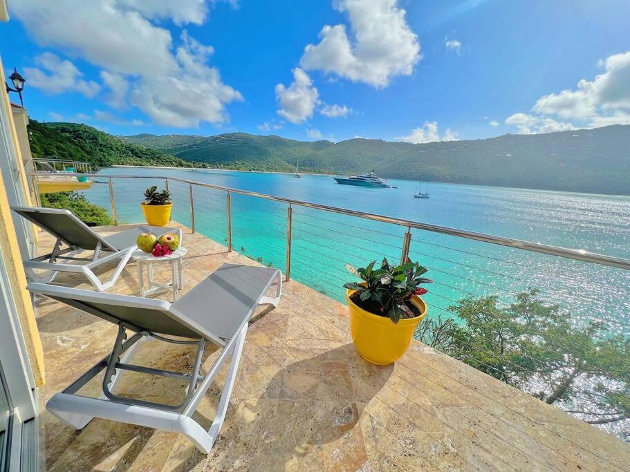 Sailfish Villa Luxury Beachfront Estate Magens Bay Cruz Bay ภายนอก รูปภาพ