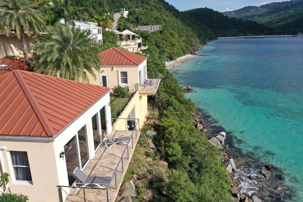Sailfish Villa Luxury Beachfront Estate Magens Bay Cruz Bay ภายนอก รูปภาพ