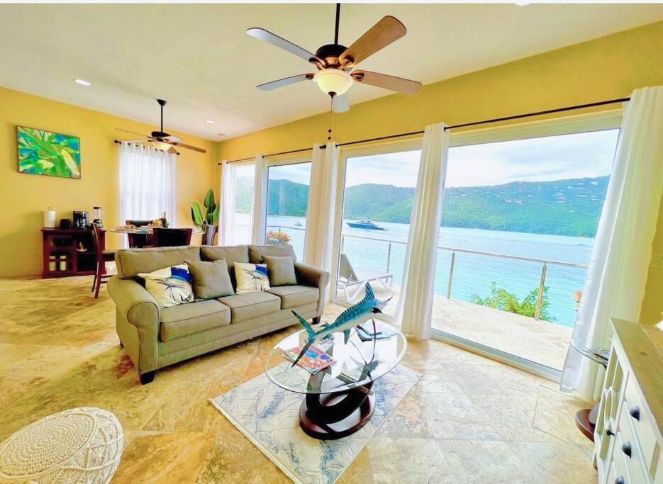 Sailfish Villa Luxury Beachfront Estate Magens Bay Cruz Bay ภายนอก รูปภาพ
