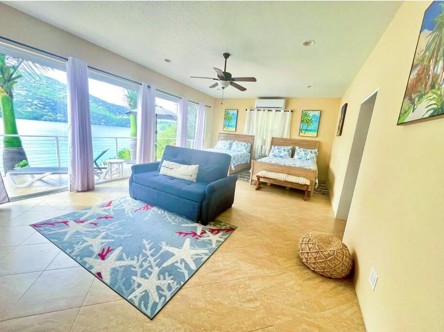 Sailfish Villa Luxury Beachfront Estate Magens Bay Cruz Bay ภายนอก รูปภาพ