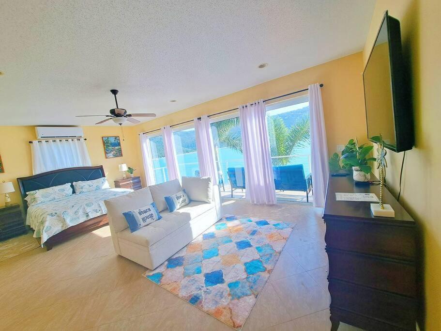 Sailfish Villa Luxury Beachfront Estate Magens Bay Cruz Bay ภายนอก รูปภาพ
