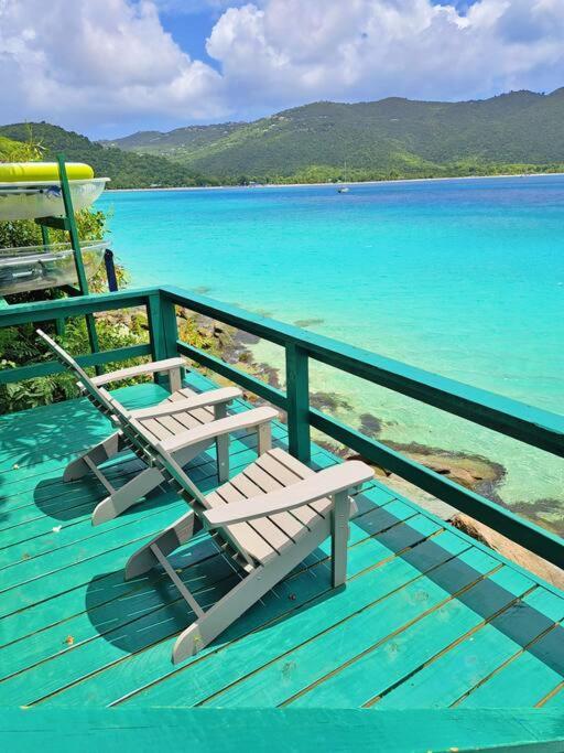 Sailfish Villa Luxury Beachfront Estate Magens Bay Cruz Bay ภายนอก รูปภาพ